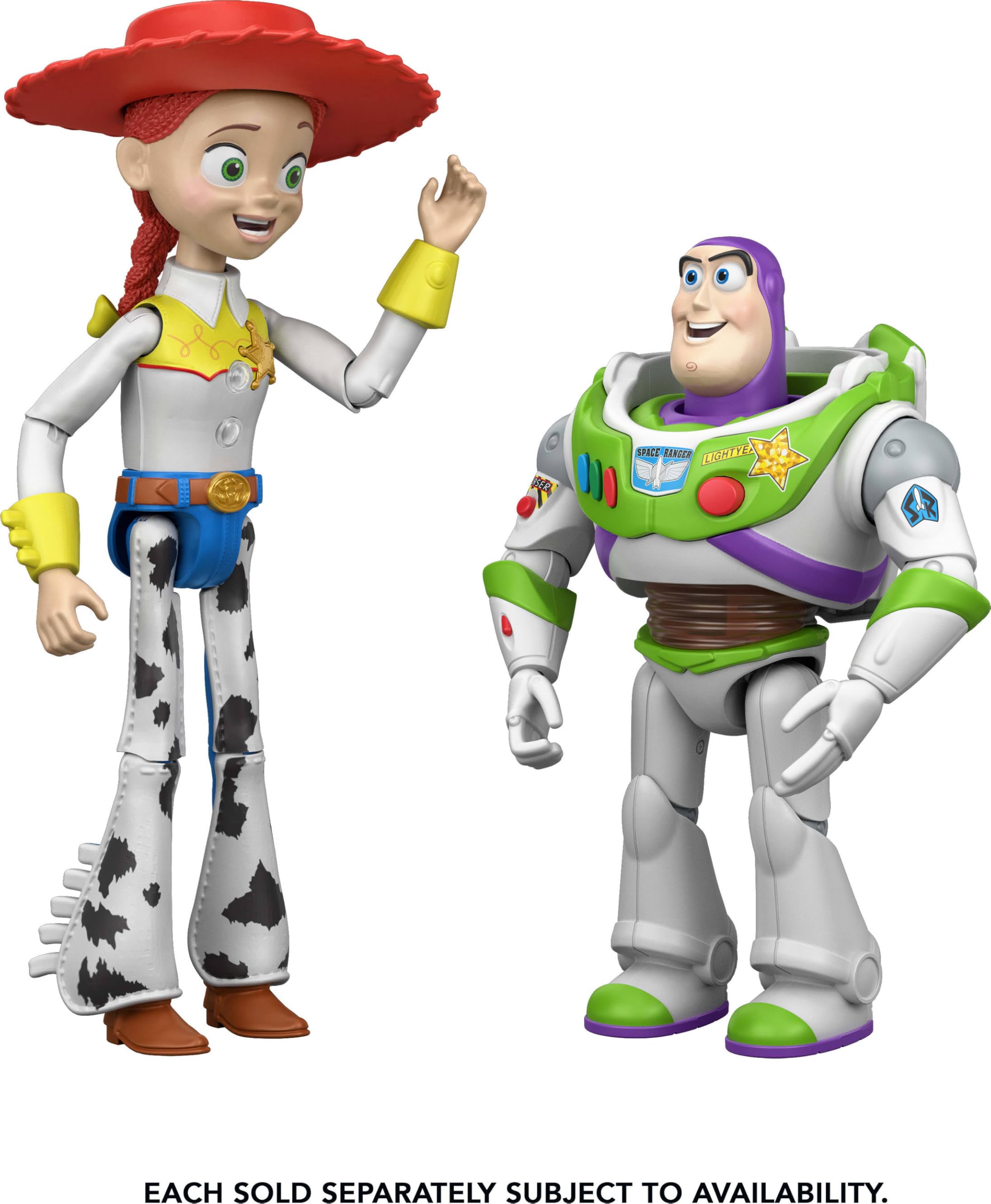 Mattel Disney and Pixar Toy Story 5 Interactables Figure, Jessie 8.8 Inch Playscale, Movie Phrases & Converses with Other Characters in Line