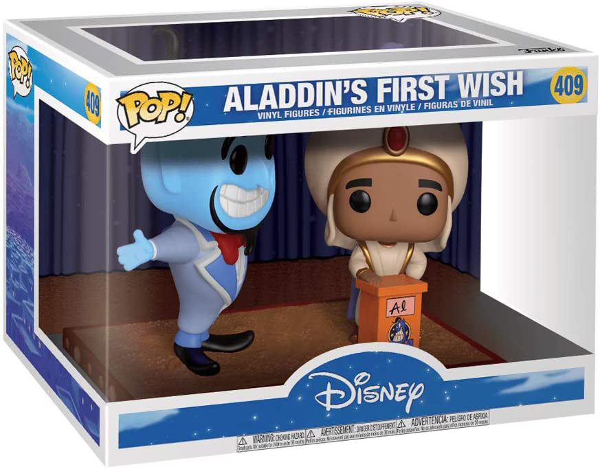 Pop Disney Aladdin 3.75 Inch Action Figure - Aladdin's First Wish #409 (Sub-Standard Packaging)